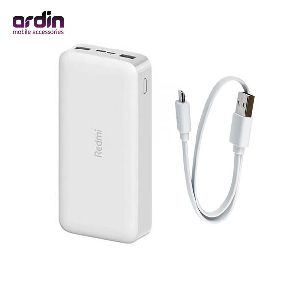 شارژر همراه شیائومی مدل Redmi PB200LZM Global ظرفیت 20000 میلی آمپر ساعت