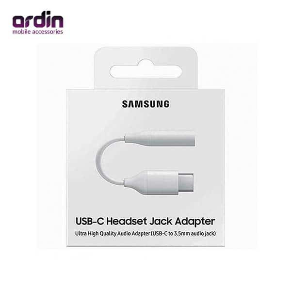 مبدل سامسونگ USB-C به AUX مدل EE-UC10J