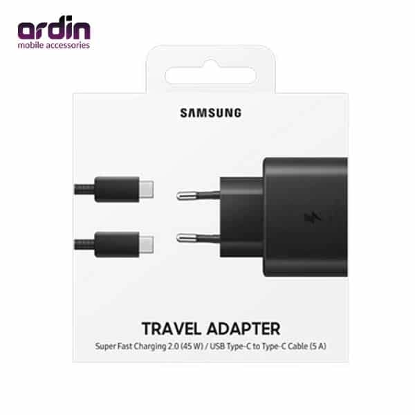 شارژر دیواری سامسونگ مدل EP-TA845 به همراه کابل تبدیل USB-C - ویتنام