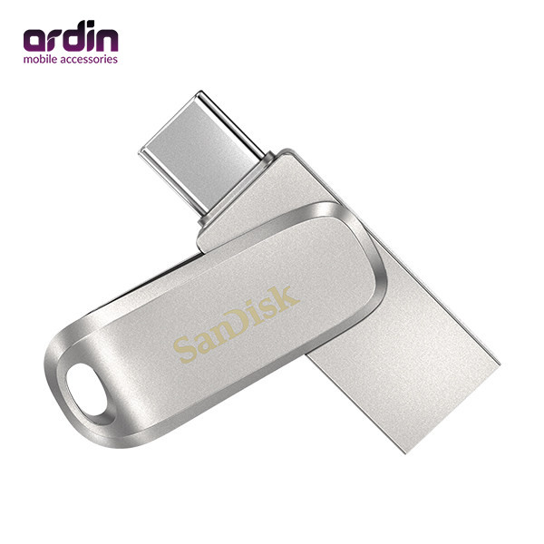 فلش مموری سن دیسک مدل Ultra Dual Drive Luxe ظرفیت 64 گیگابایت