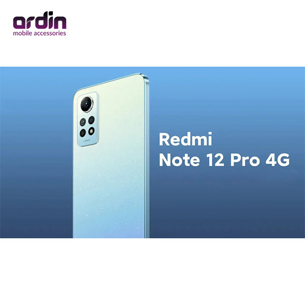 گوشی موبایل شیائومی مدل Redmi Note 12 Pro 4G دو سیم کارت ظرفیت 256 گیگابایت و رم 8 گیگابایت - گلوبال