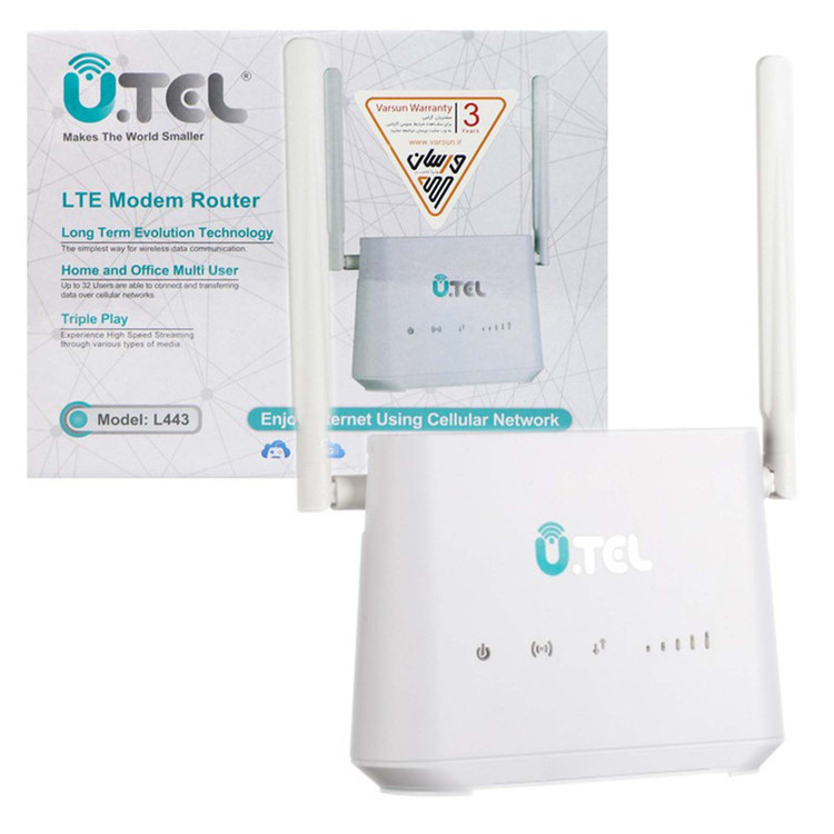 مودم روتر بی سیم 4G LTE آنلاک یوتل مدل L443