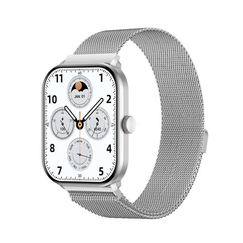 ساعت هوشمند 46 میلی متری گلوریمی مدل glorimi GC Plus با بند سلیکیونی و مغناطیسی