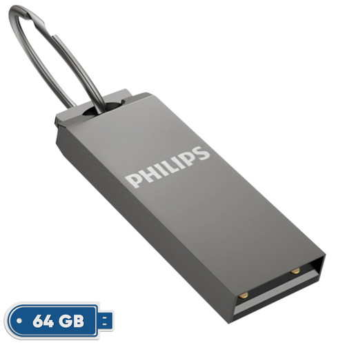 فلش مموری فیلیپسPHILIPS مدل FM21UA-B ظرفیت 64 گیگابایت با رابط USB 2.0