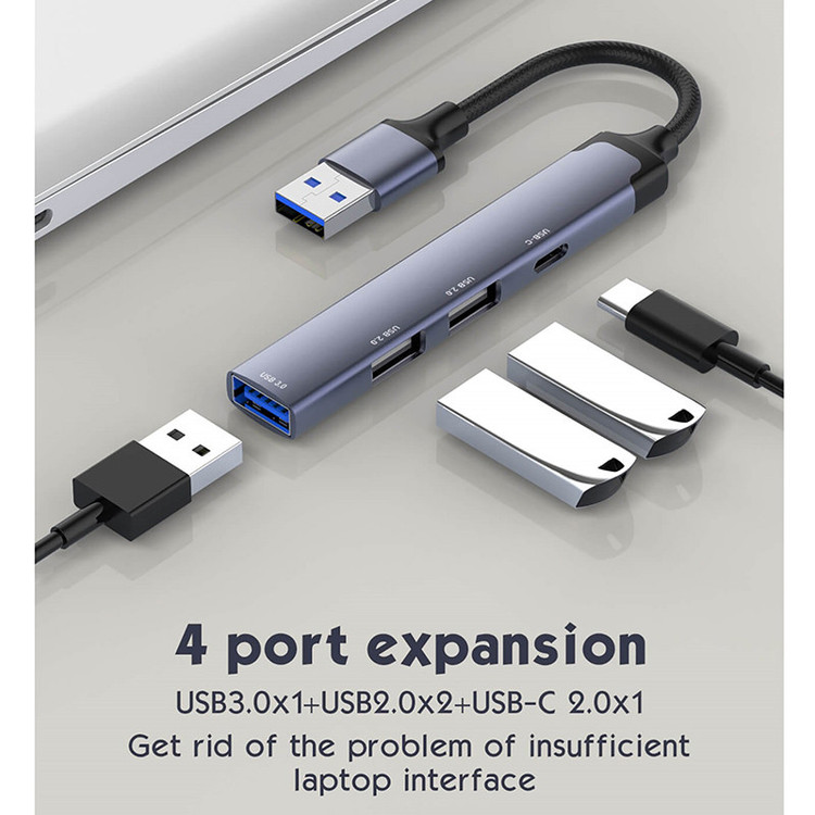 هاب 4 پورت USB-A الدینیو LDNIO مدل DS-44C