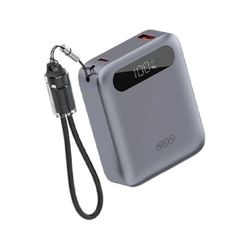 پاوربانک 22.5 وات کیو سی وای مدل qcy pb10d ظرفیت 10000 میلیآمپرساعت