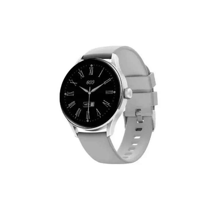 ساعت هوشمند کیو سی وای مدل MSU WATCH ELITE PUNCHING دارای قابلیت های صفحه نمایش رنگی، صفحه نمایش لمسی، کنترل موسیقی (Music Player)، قابلیت مکالمه از طریق بلوتوث بند سیلیکون