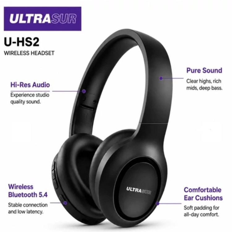 هدفون بلوتوثی اولتراسور مدل U-HS2