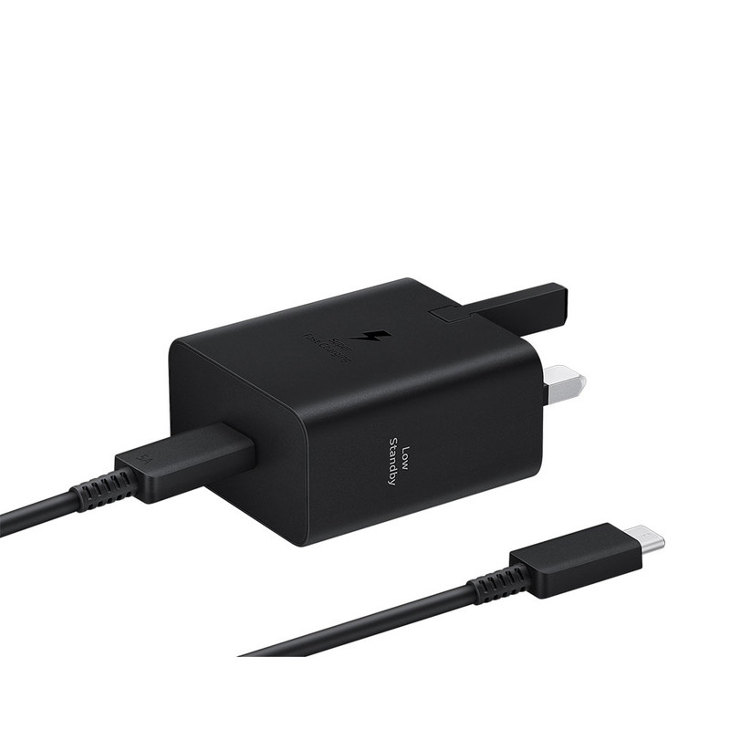 شارژر دیواری اصل چین 45 وات سامسونگ مدل EP-T4511 Low Standby به همراه کابل 1.8 متری - سه پین