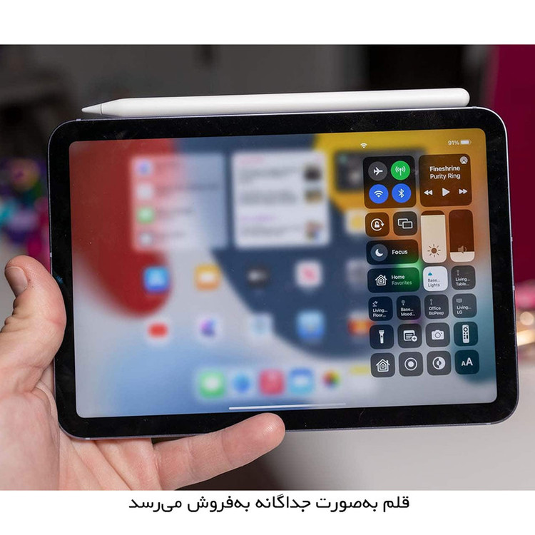 تبلت اپل(کارکرده) مدل iPad Mini 6th Generation 2021 Wi-Fi ظرفیت 64 گیگابایت و 4 گیگابایت رم